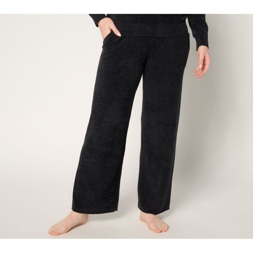 Barefoot Dreams Charcoal Wide Leg Pants